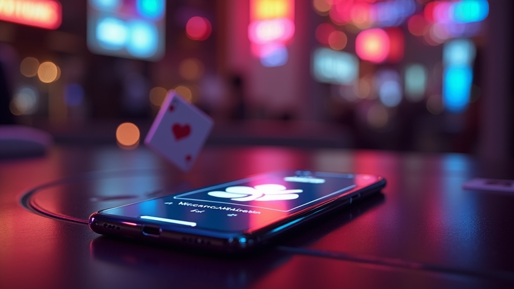 Téléchargement de l’application Slots Palace sur un smartphone